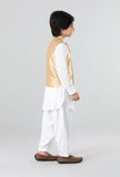 Prince Kurta Set (4-15 Years): White