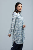 Women Ethnic Kurti :Winter White Printed & Tropical Green Printed