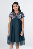 Girl's Dress : Navy (2-8 years)