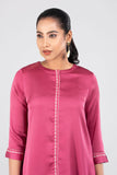 Women's Ethnic Kurta  - Magenta Haze & R. Blue