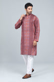 Men's Panjabi : Persian Plum