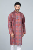 Men's Panjabi : Persian Plum