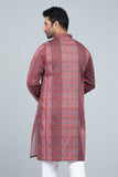 Men's Panjabi : Persian Plum