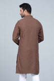 Men's Panjabi ( Slim Fit) : Espresso