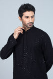 Men's Panjabi : Jet Black