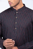 MEN'S PANJABI : COCOA BEAN & GRAPE