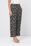 Women's Palazzo : Chocolate Truffle Printed & Jet Black Printed