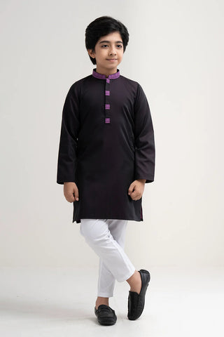 Boys Panjabi (0-15 Years) : Dark Purple