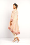 Women's Lawn Kurta : Sunny Lime & Off White