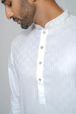 Men's Panjabi : White