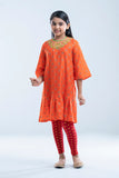 Princess Ethnic Top (2-8 Years) : Rust