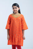 Princess Ethnic Top (2-8 Years) : Rust