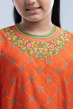 Princess Ethnic Top (2-8 Years) : Rust