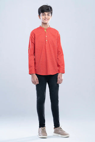 Junior Boys Shirt : Polka Printed (10-14 years)