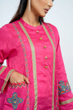 Women's ethnic kurta : Red Rose Printed