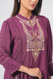 Women's Kurta : Chocolate truffle printed & Rain forest printed