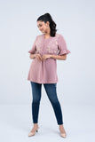 Women's Casual Shirt : Dust Pink