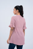 Women's Casual Shirt : Dust Pink