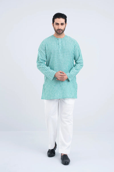 Men's Panjabi : Pastel Green