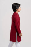 Boy's Panjabi : Maroon (0-15 Years)