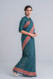 Women's Saree - Dark Green