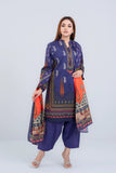 Women's Lawn : Plum & Green (3pcs)