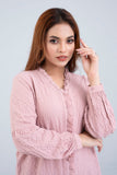 Women's Casual Shirt : Dusty Pink & Stone Blue