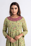 Women's Ethnic Kurta : Going Green Printed & Placid Blue Printed