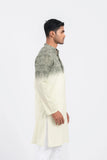 Men's Panjabi (slim Fit) : Palm Leaf