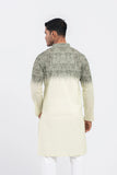 Men's Panjabi (slim Fit) : Palm Leaf