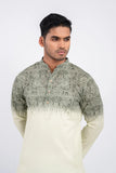 Men's Panjabi (slim Fit) : Palm Leaf