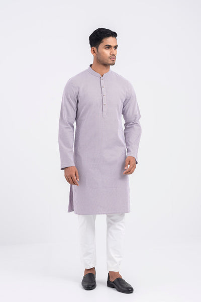 Men's Panjabi (Slim Fit) : Old Brick