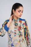 Women's Lawn Kurta : Off White