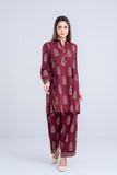 Rotary Printed Two-Piece Ethnic Set