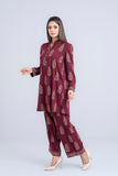 Rotary Printed Two-Piece Ethnic Set