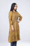 Women Ethnic Kurta : Earls Green