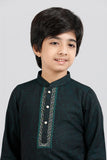 Boy's Panjabi : Dark Green & Maroon ( 0 - 15 Years)