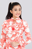 Junior girl's : Pomegranate printed & Blue Printed  ( 10-14 years)