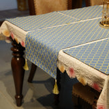 Blue Table Runner