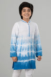 Boy's Panjabi : Blue Tie Die ( 0-15 years)