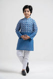 Boy's Panjabi : Green Printed & Floral Blue (0-15 Years)