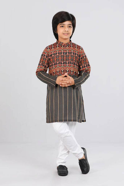 Boys Panjabi (0-15 Years) : Black