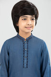 Boys Panjabi (0-15 Years) -  Indigo