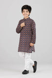 Boys Panjabi : Brown Printed & Blue Printed ( 0- 15 years)