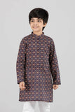 Boys Panjabi : Brown Printed & Blue Printed ( 0- 15 years)