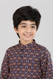 Boys Panjabi : Brown Printed & Blue Printed ( 0- 15 years)