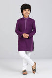 Boys Panjabi : Plum Purple & Avocado ( 0- 15 years )