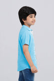 Boys Shirt  :PHUKET PALETLE & RED OCHER  (2-8 Years)