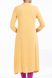 Embroidered Women's Ethnic Trail YELLOW