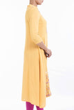 Embroidered Women's Ethnic Trail YELLOW